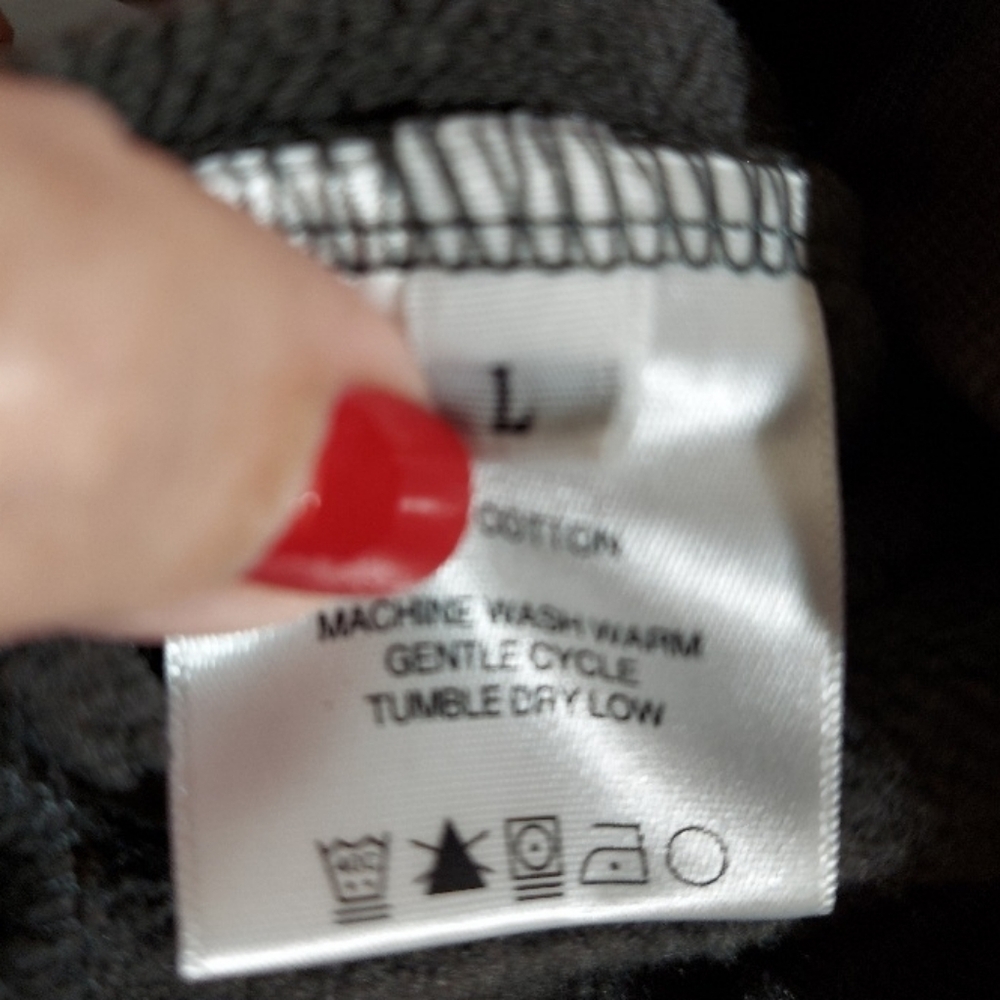 ERD Enfant Riches Deprime Sweatshirt, Size L, Charcoal Gray, Sleeping Graphic - Picture 5 of 7